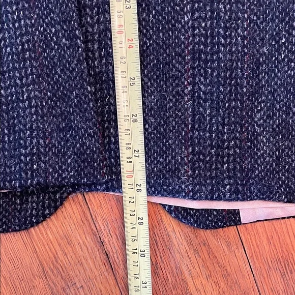 HARRIS TWEED Vintage Scottish Wool Hand Woven Union Made Classic Speckled Blazer - Picture 12 of 15
